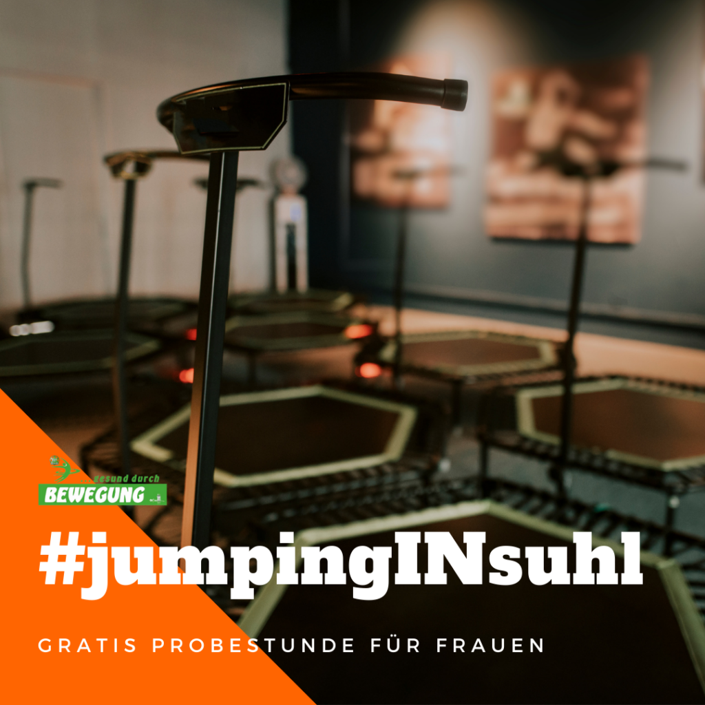 Online Marketing für Fitnessstudios Kampagne Jumping