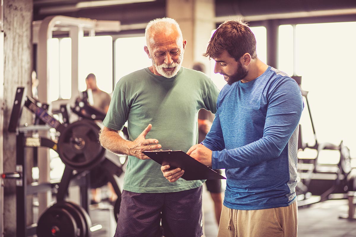 Neue Kunden für das Fitnessstudio