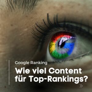 Content für Top-Rankings