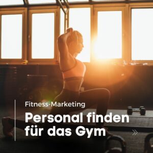 Personal finden für das Fitnessstudio