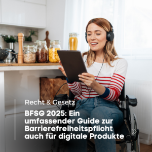 BFSG 2025 Barrierefreiheitspflicht ab Juni 2025 auch für digitale Produkte